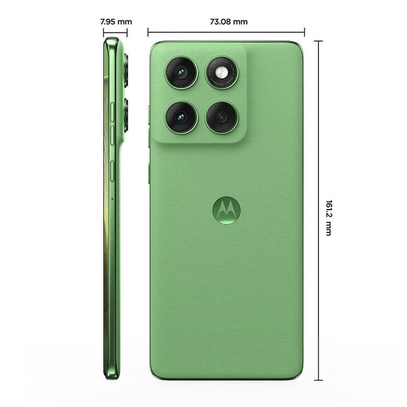Smartphone Motorola Edge 60 5G - Verde, 512GB, 24GB (12 GB RAM+12